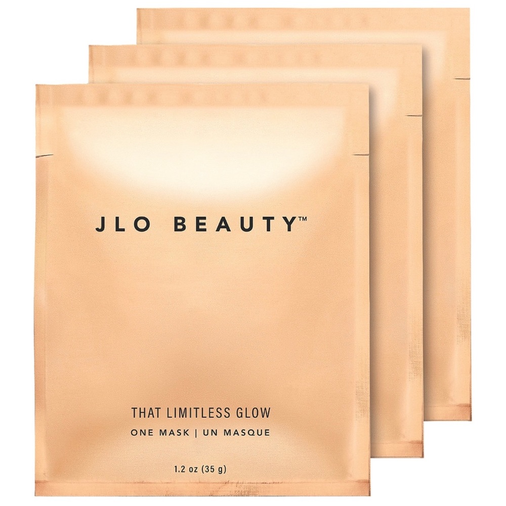 ❌SOLD❌ Unopened JLO BEAUTY THAT LIMITLESS GLOW FACE MASK qty 3